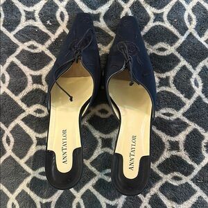 Ann Taylor Navy Heels